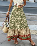 Sierra |  Boho Maxi Skirt