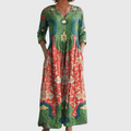 Tara |  Elegant Vintage Floral Dress