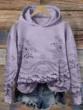 Blusa |  Casual Hoodie with Flowers