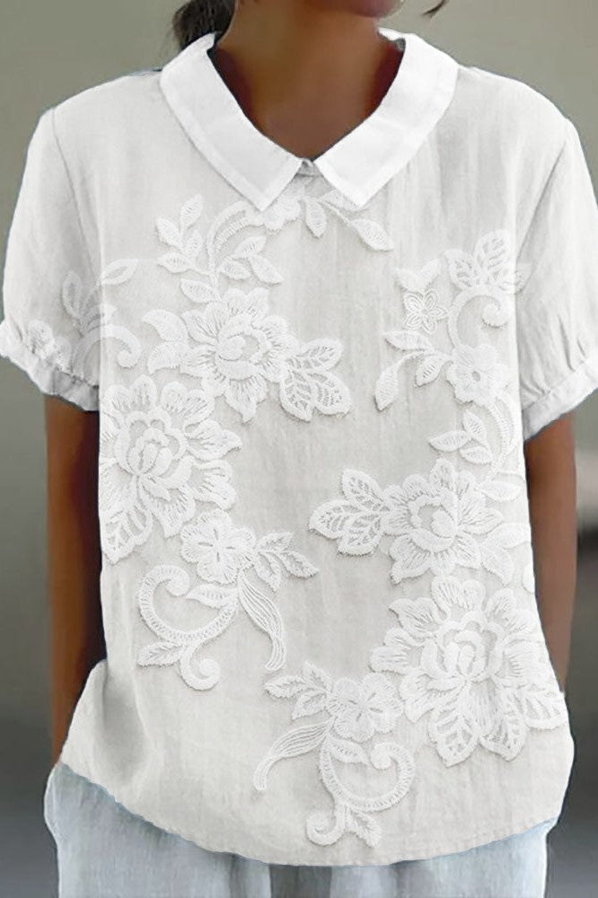 Lily Collar Blouse