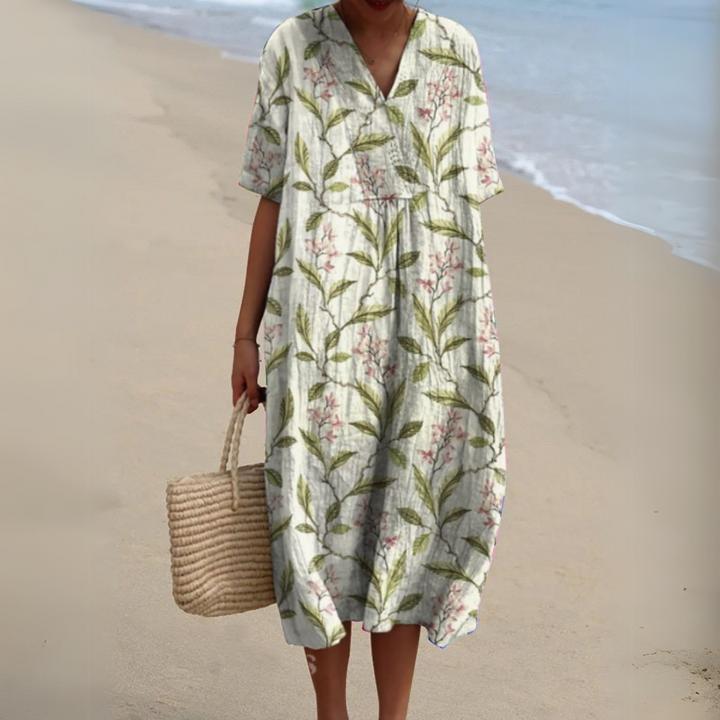 Nathalie™ | Elegant Floral Dress