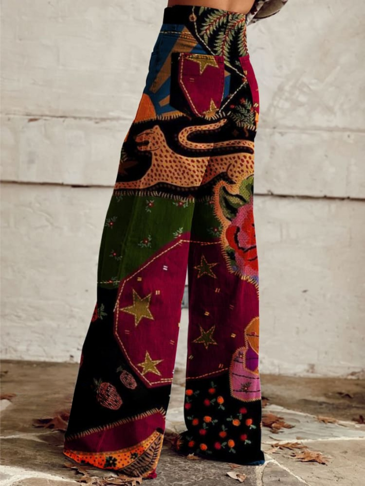 LÉNA | Elegant Boho Vintage Comfort Pants