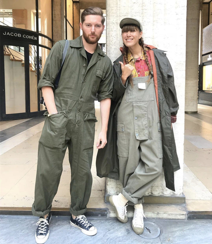Oversized Overall with Large Pockets