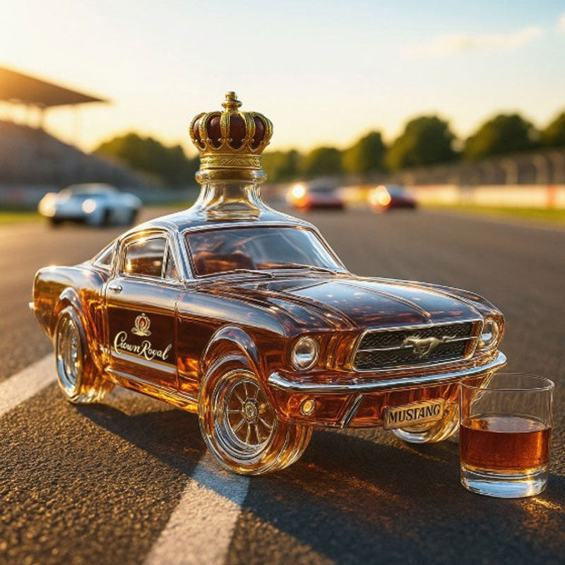 Bronco Mustang Whiskey Bottle