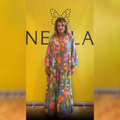 Luna |  Elegant Floral Dress
