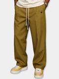 Bordeaux |  Elegant Drawstring Trousers