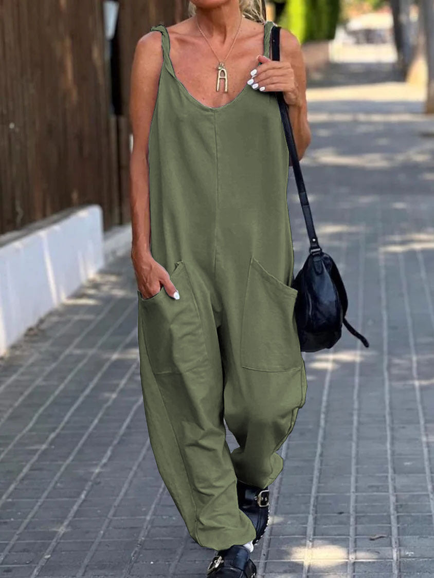Loser Overall with Large Pockets