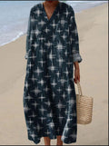 Elicia |  Bohemian Star Print Dress