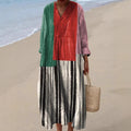 Nahla |  Striped Patchwork Dress