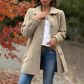 Moana |  Classic Oversized Coat with Bow Details