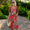 Isla | Vibrant Spring Dress