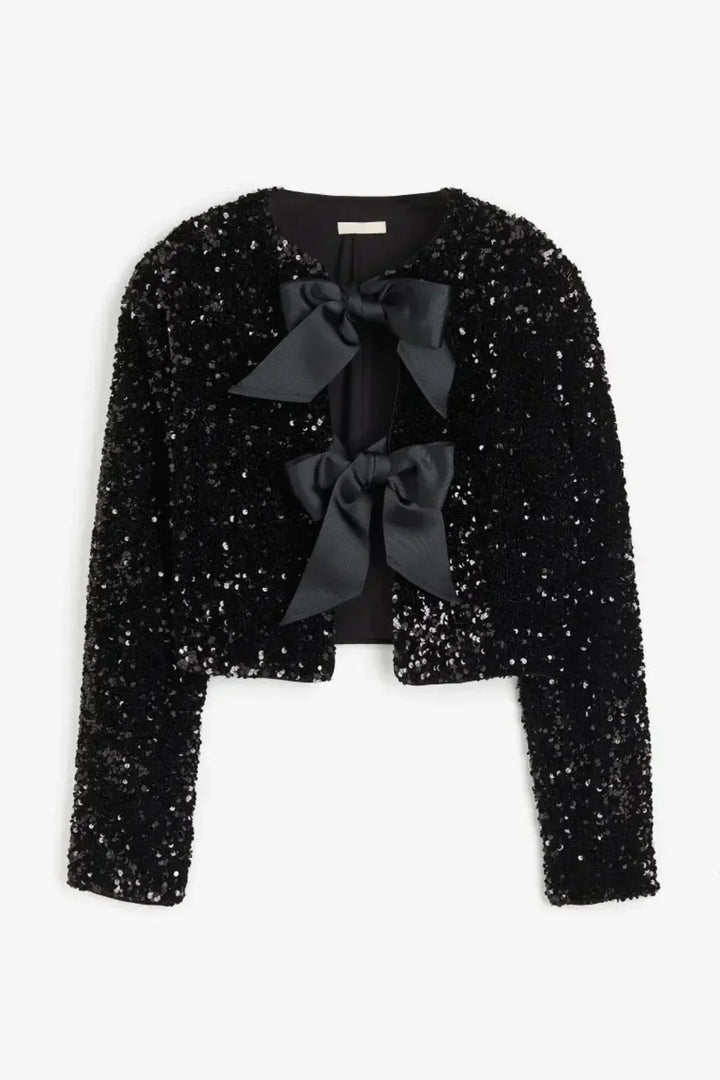Noria™ | Modern Chic Blouse with Bow Accents