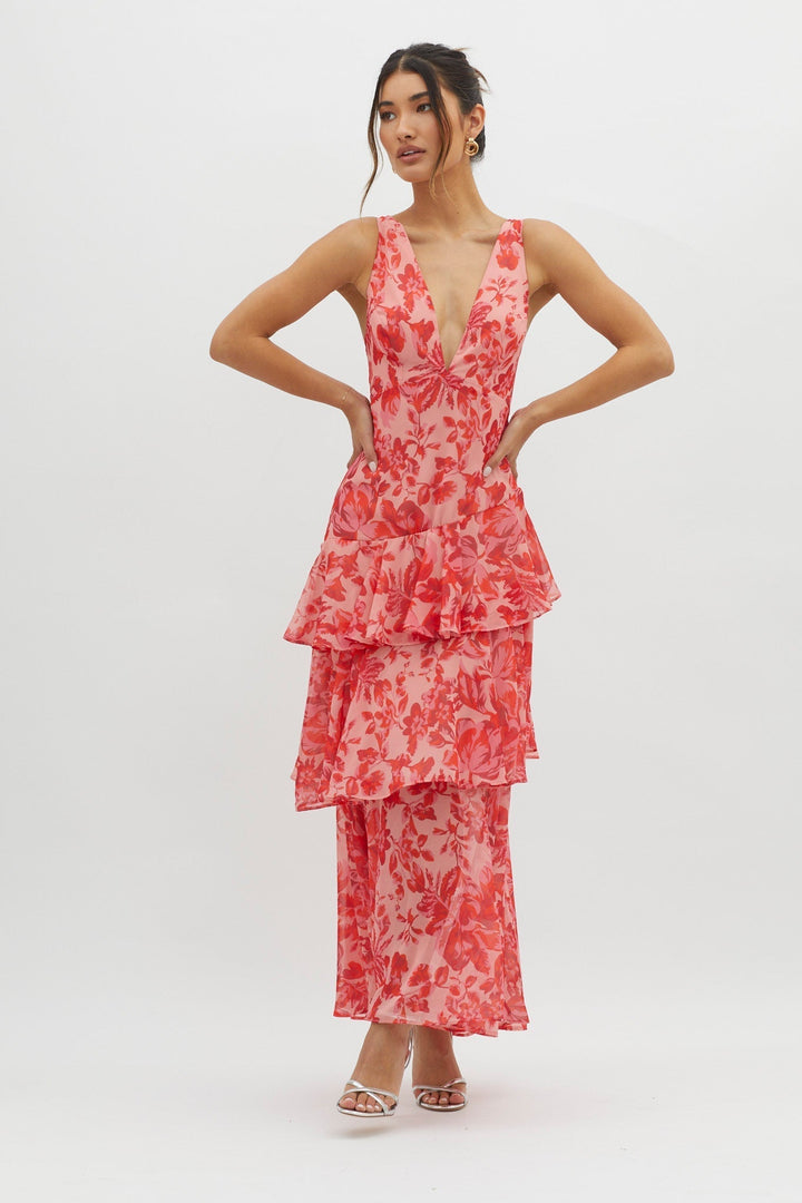 Faye™ | Bloom Shift Midi Dress