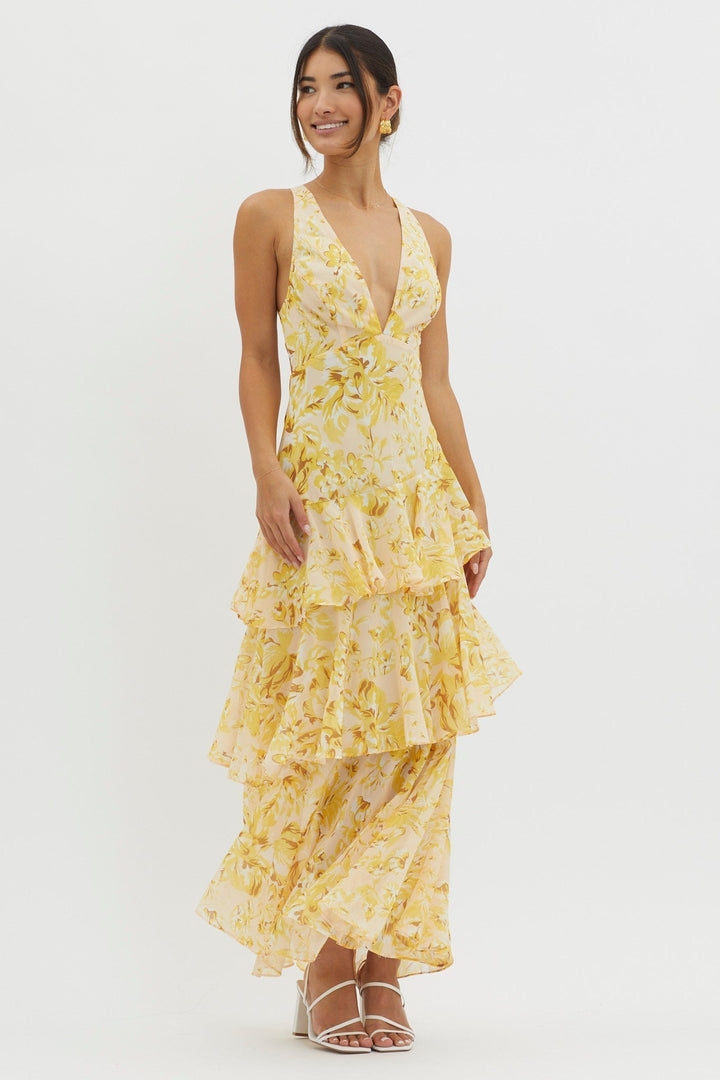 Faye™ | Bloom Shift Midi Dress