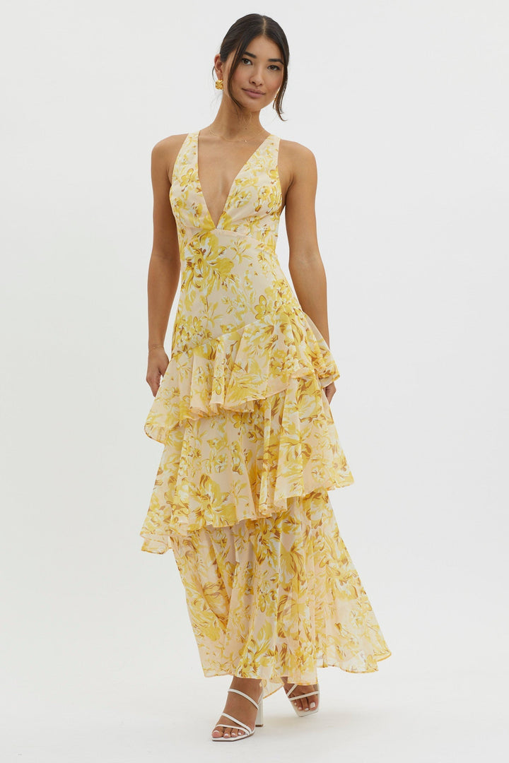 Faye™ | Bloom Shift Midi Dress