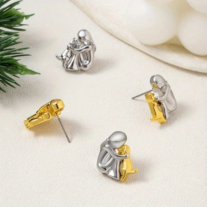 Preston & Payton™ | Earrings with Dog Icon