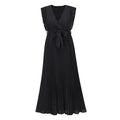 Adele - Dress with V-Neck