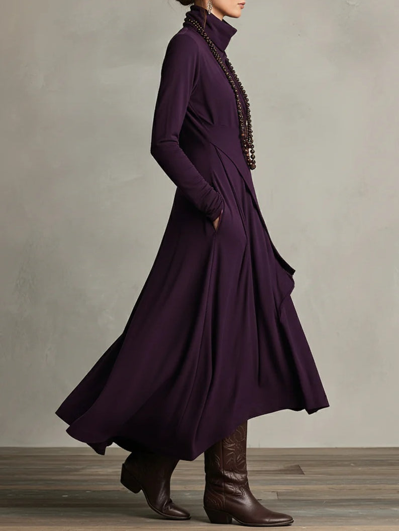 Mia™ | Elegant Asymmetrical Maxi Dress