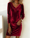 Lunori |  FrosiLunori |  Frosina Velvet Dressna Velvet Dress
