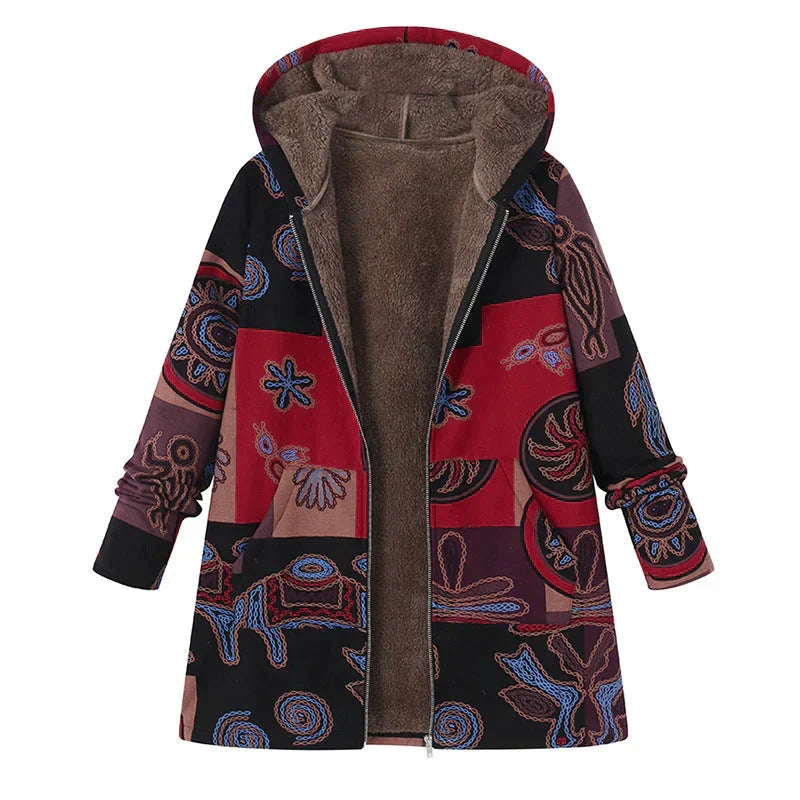 Addison | Women's Hooded Coat Winter Zip Up 10