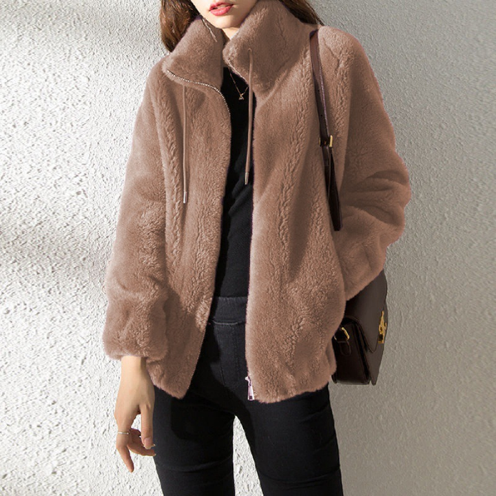 Adelaide | Women's Teddy Jacket Fuzzy Sherpa Fleece Winter 1