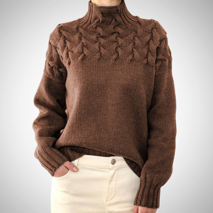 Alba - Turtleneck Knit Sweater 3