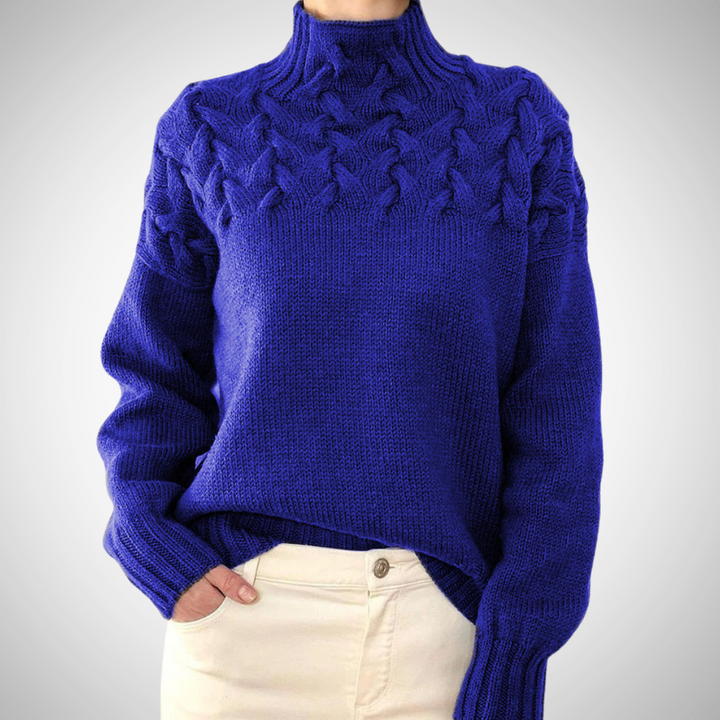 Alba - Turtleneck Knit Sweater 4