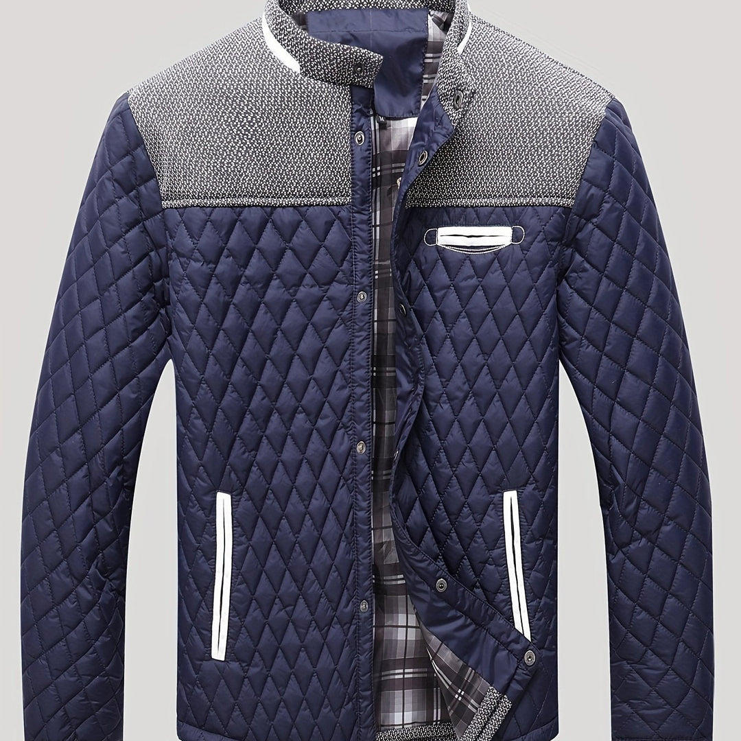 Alden | Men's Puffer Jacket Stand Collar Insulated Winter 1