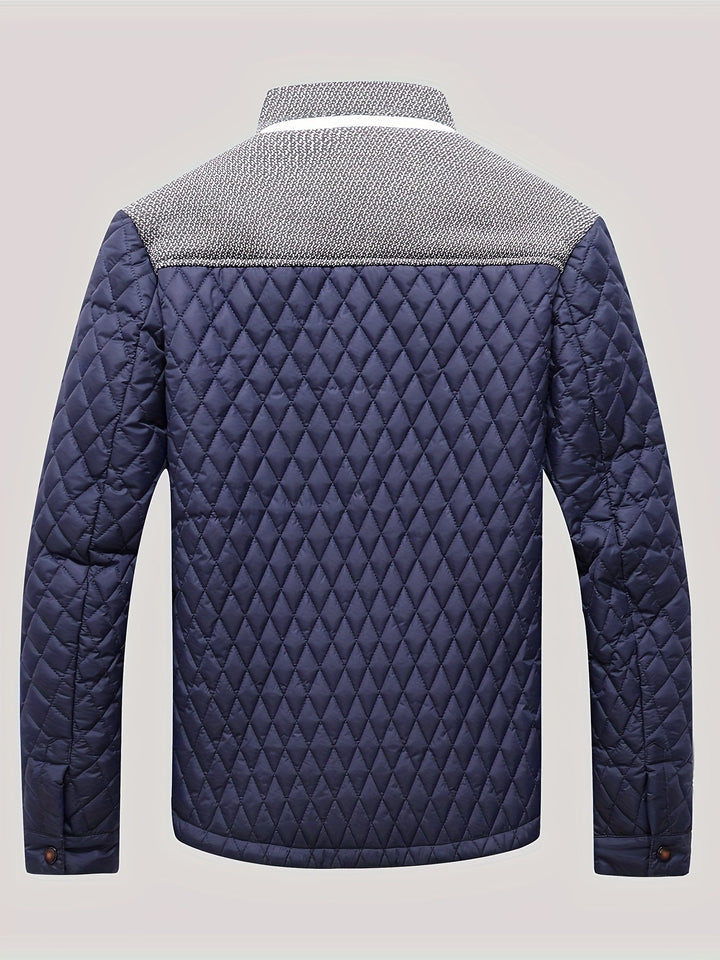 Alden | Men's Puffer Jacket Stand Collar Insulated Winter 5