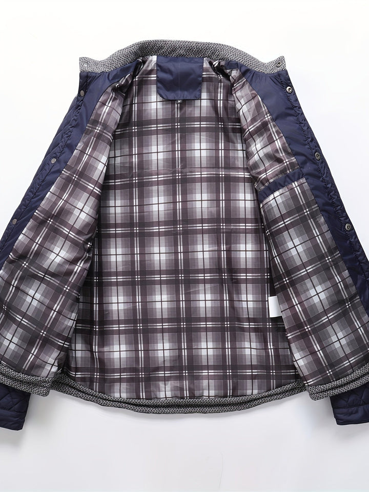 Alden | Men's Puffer Jacket Stand Collar Insulated Winter 6