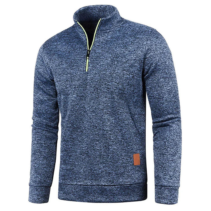 Alessandro - Marled Half-Zip Sweater 2
