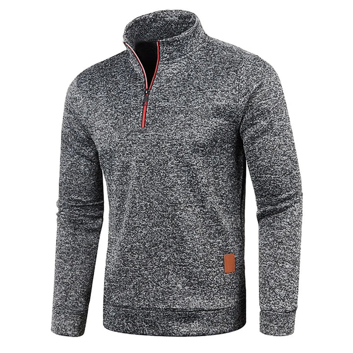 Alessandro - Marled Half-Zip Sweater 3