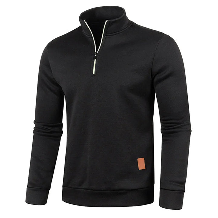 Alessandro - Marled Half-Zip Sweater 4