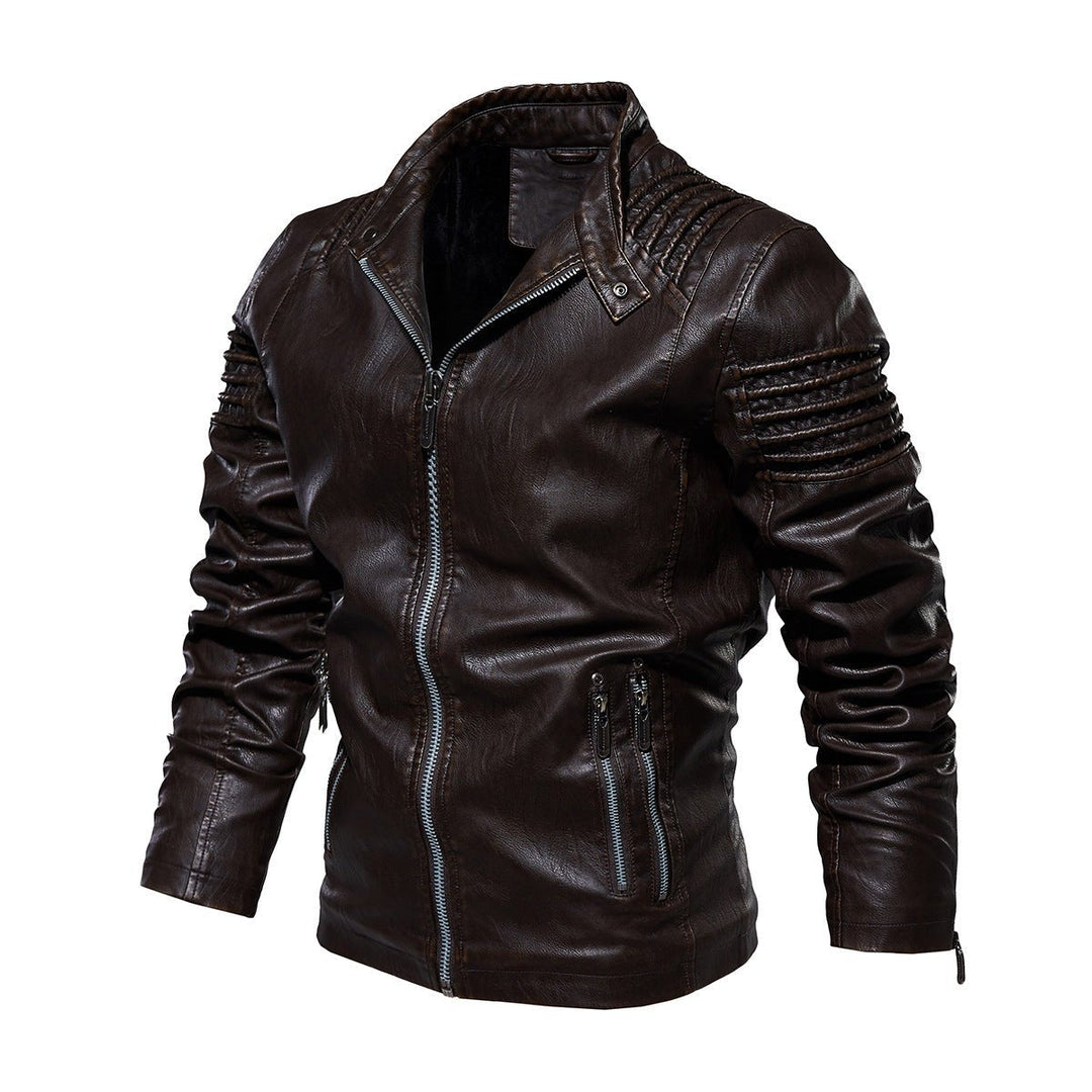 Alexander | Men's Faux Leather Jacket Racer Biker Slim Fit 1