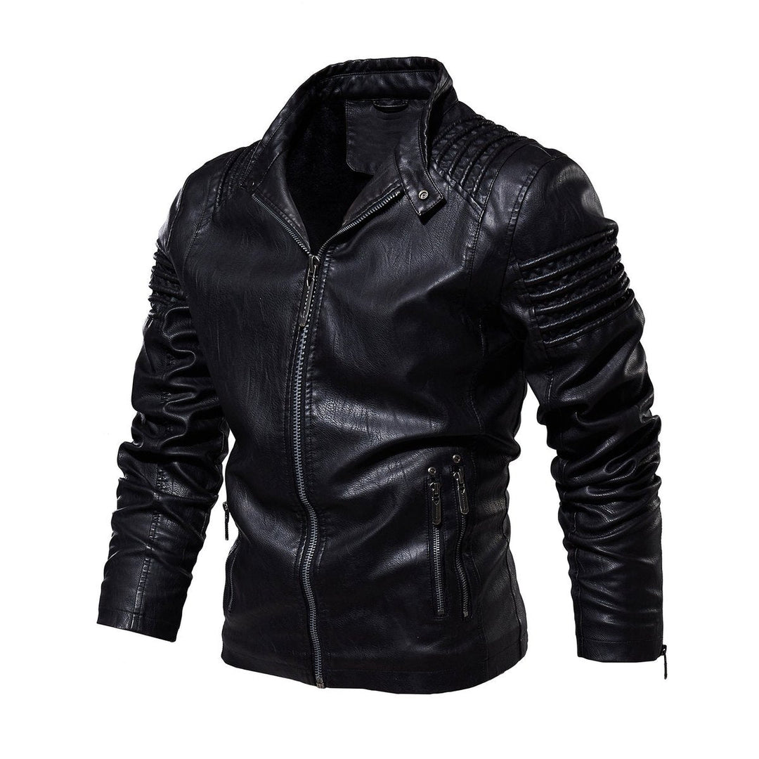 Alexander | Men's Faux Leather Jacket Racer Biker Slim Fit 6