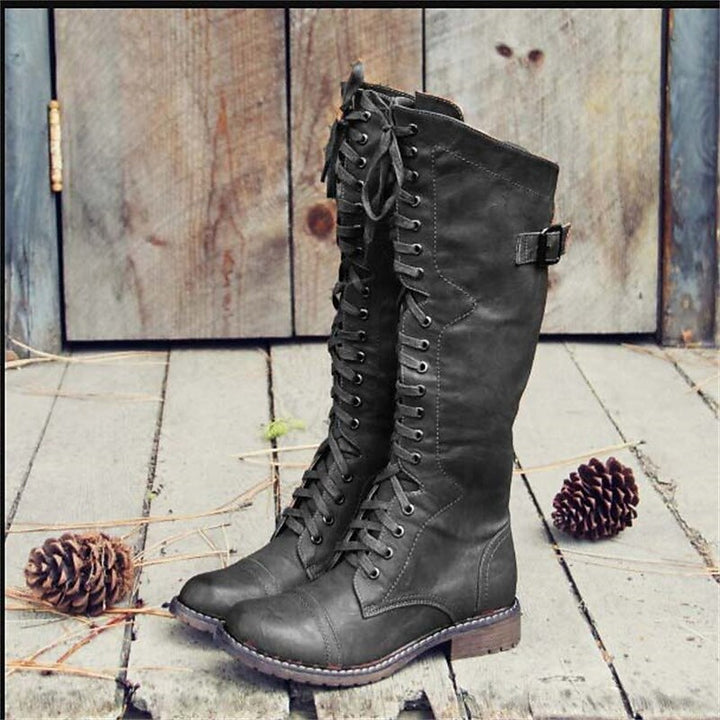 Alice | Women's Orthopedic Knee High Riding Boots Winter Comfortable 3