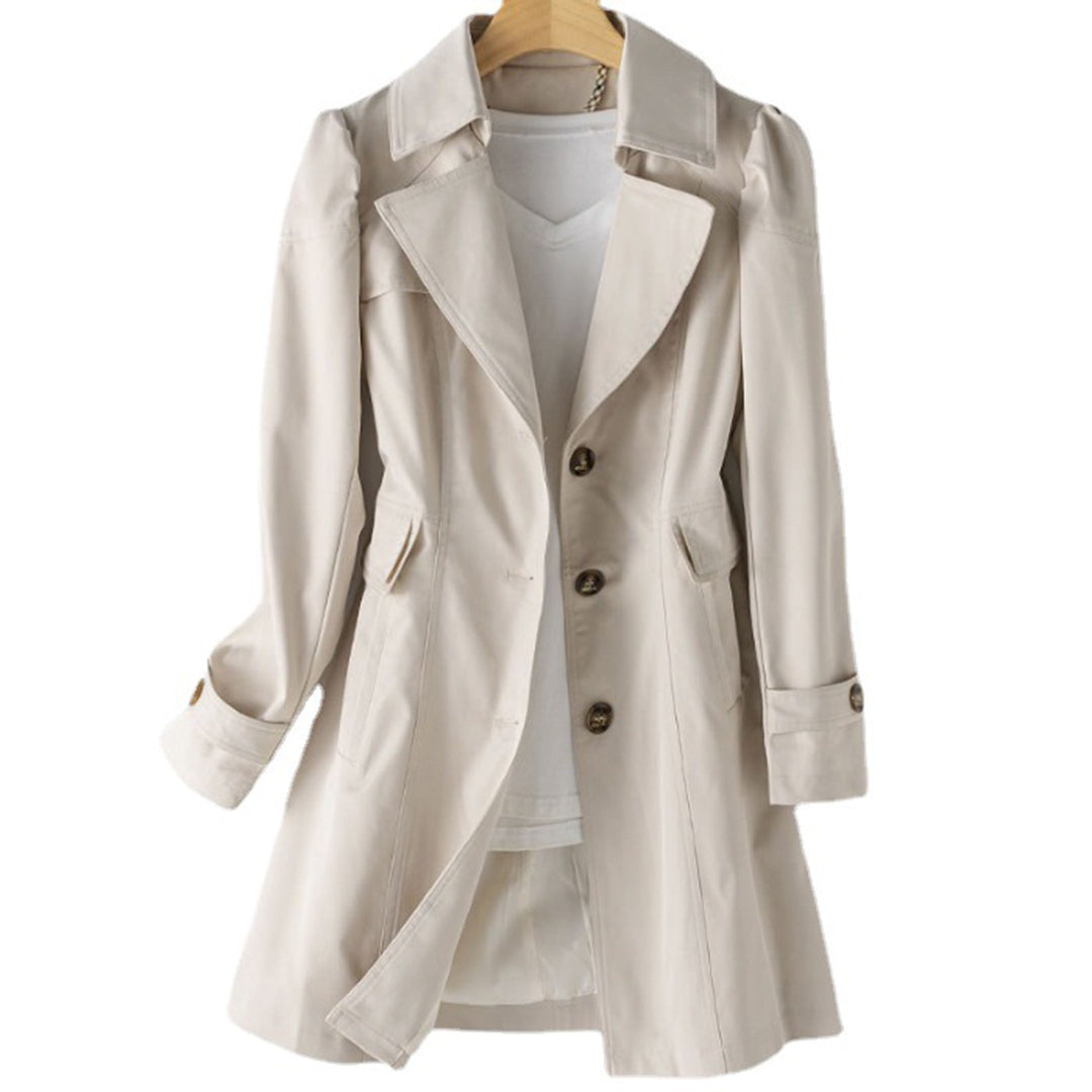 Alison | Women's Trench Coat Long Double Breasted 2