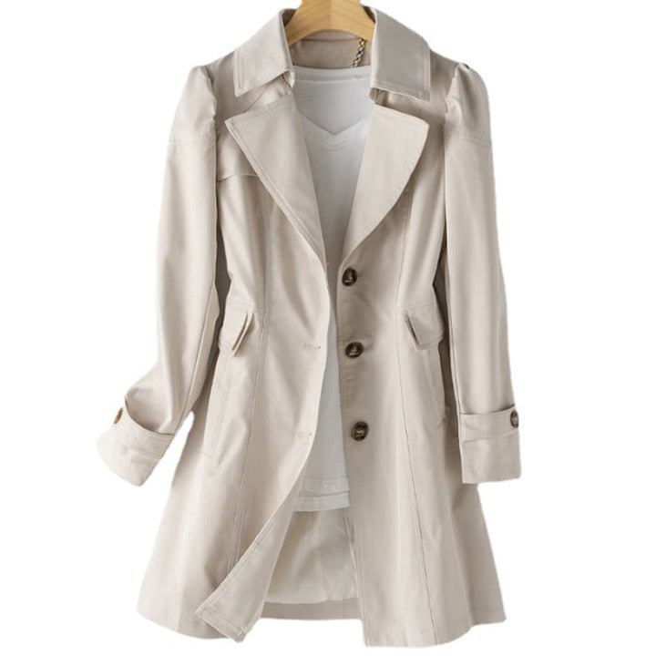 Alison | Women's Trench Coat Long Double Breasted 2