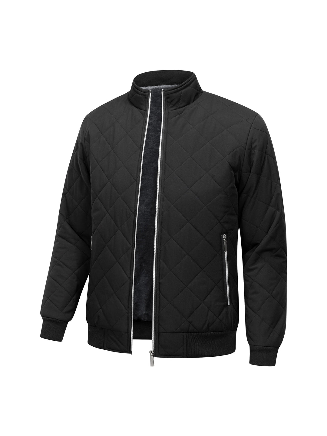 Alistair | Men's Quilted Bomber Jacket Winter Insulated Padded 3