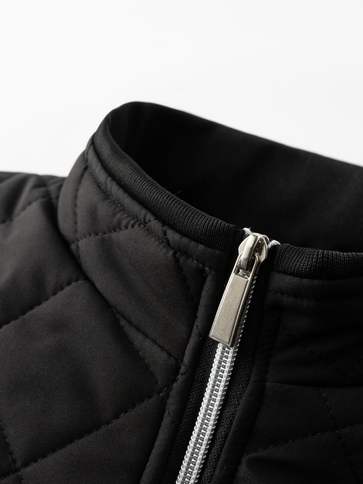 Alistair | Men's Quilted Bomber Jacket Winter Insulated Padded 4