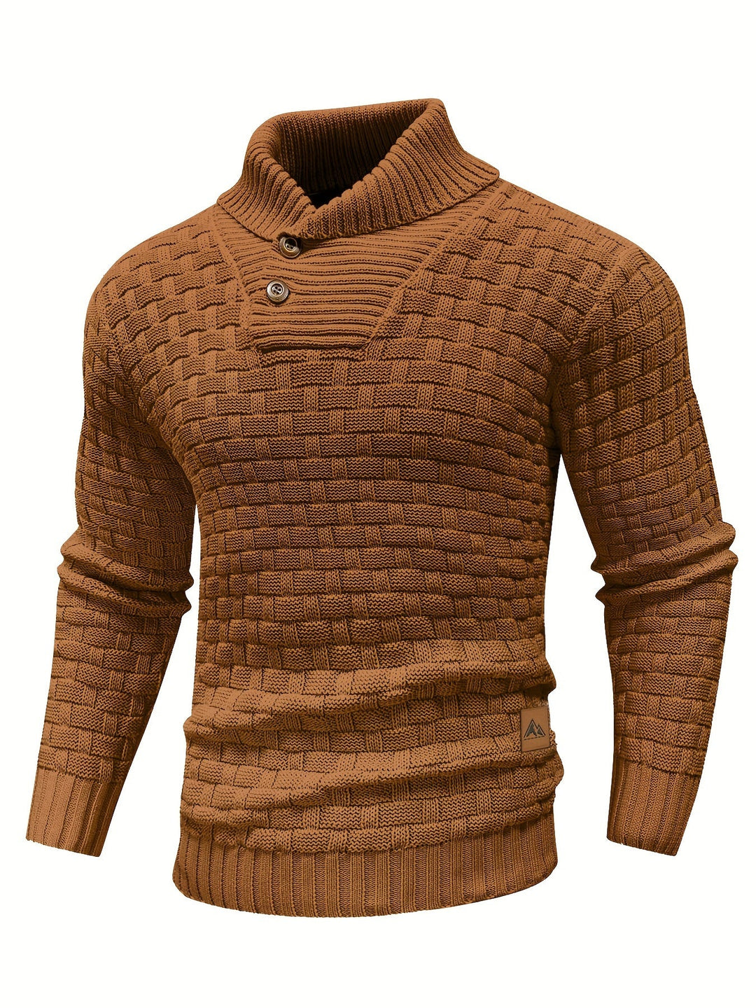 Alistair - Shawl Collar Textured Sweater 2