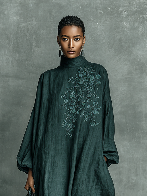 Anisha - Premium Flowy Maxi Fall Dress 4