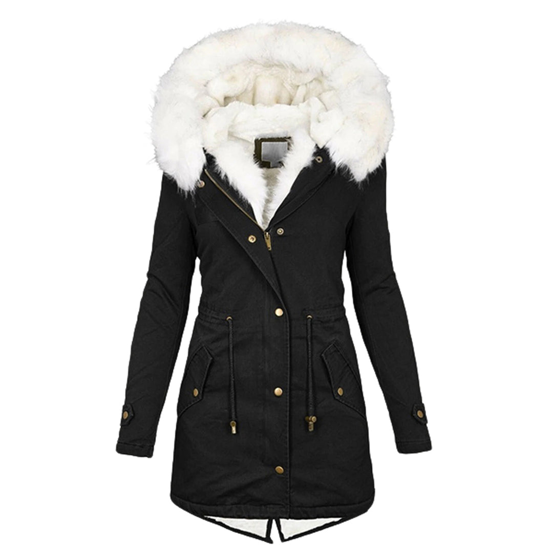 Annika - Fur Trim Hooded Winter Parka 1