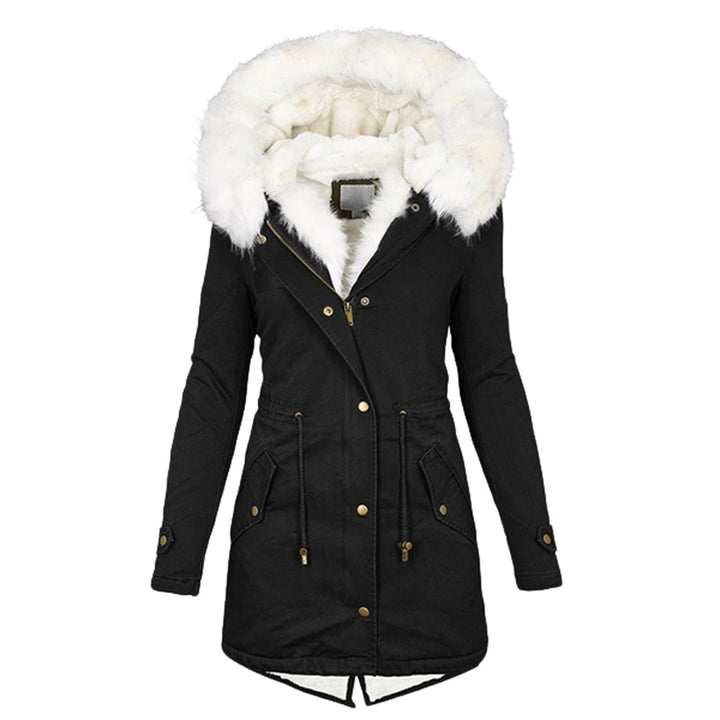 Annika - Fur Trim Hooded Winter Parka 1