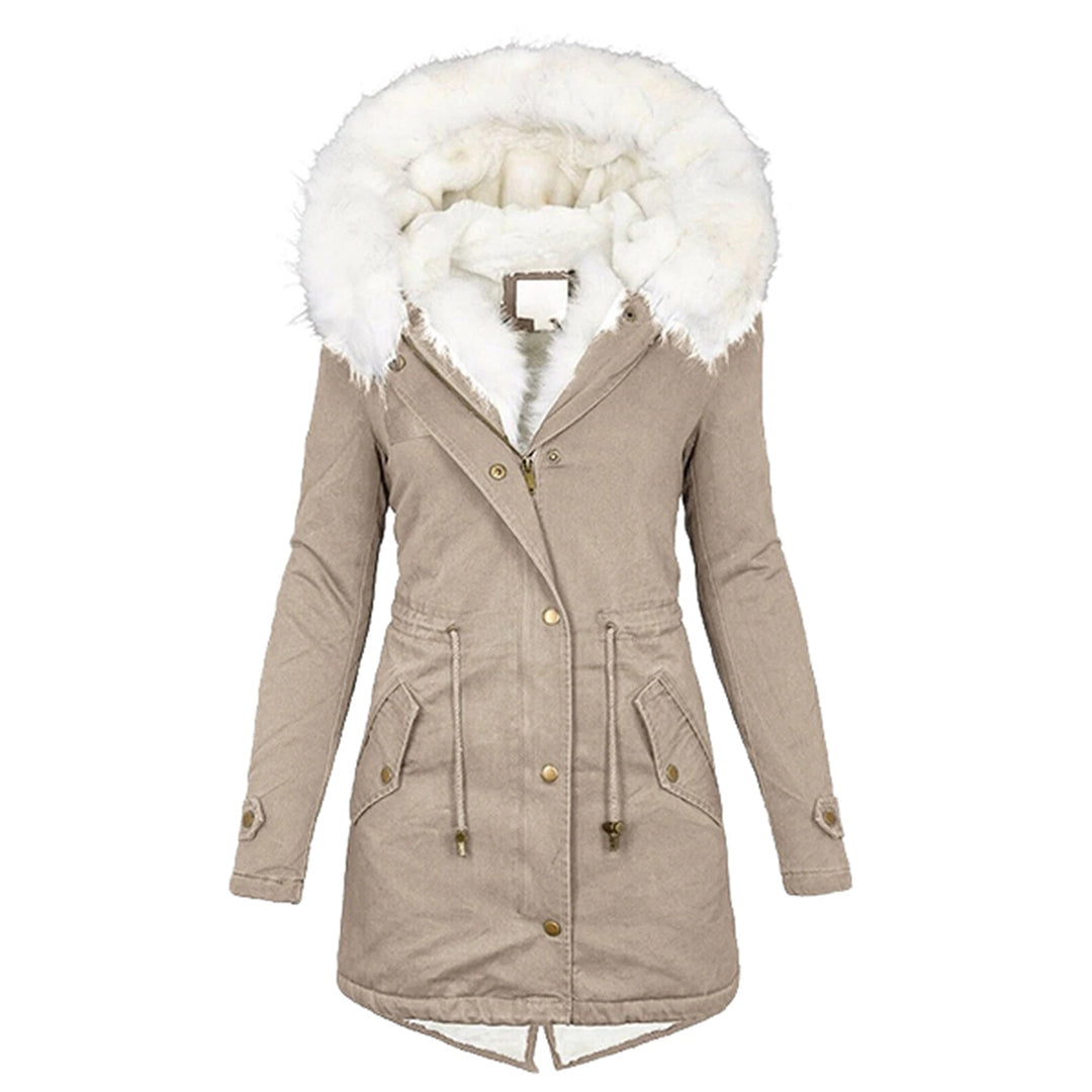 Annika - Fur Trim Hooded Winter Parka 2