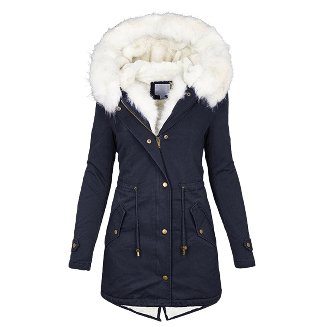Annika - Fur Trim Hooded Winter Parka 3