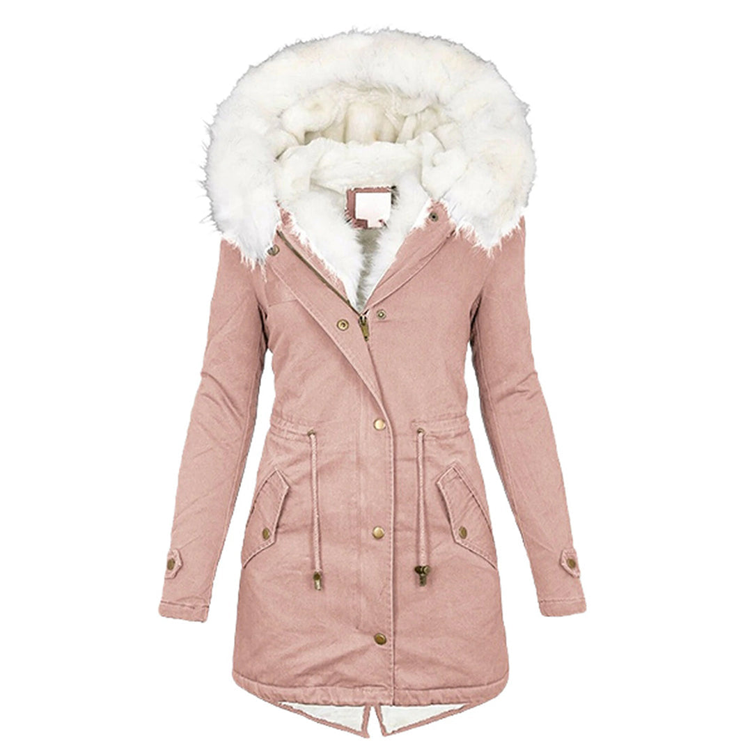 Annika - Fur Trim Hooded Winter Parka 4