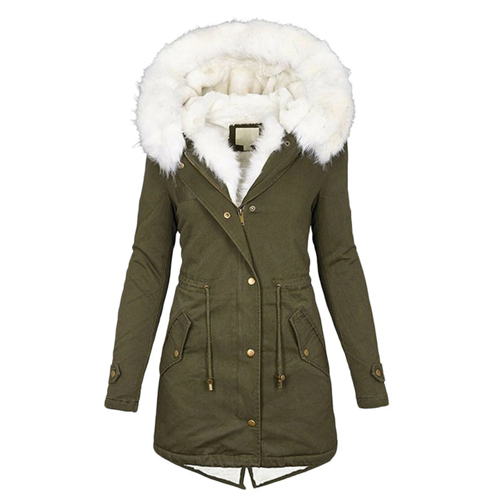 Annika - Fur Trim Hooded Winter Parka 5