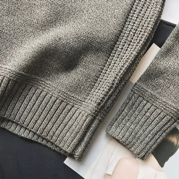 Arthur | Men's Elbow Patch Sweater Knit Pullover 6