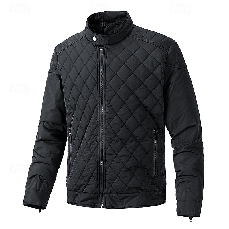 Ashton | Men's Puffer Jacket Stand Collar Winter Padded Insulated 1